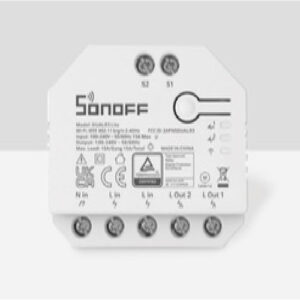 Interruptor Oculto DUALR3 Lite Wi-Fi (2 Cargas) - Imagen 1