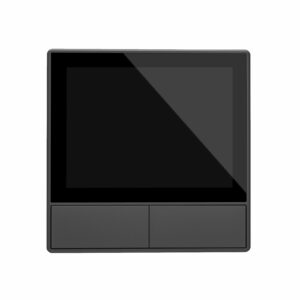 Interruptor Doble Decora NEGRO NSPANEL-86 EU Smart Wi-Fi SONOFF - Imagen 1