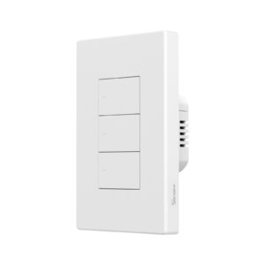 Interruptor Triple Pared Pulso M5-120-3C BLANCO Smart WiFi SONOFF - Imagen 3