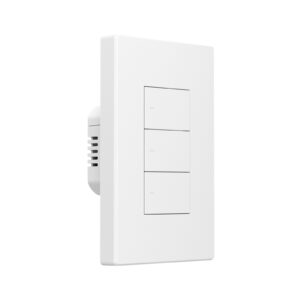 Interruptor Triple Pared Pulso M5-120-3C BLANCO Smart WiFi SONOFF - Imagen 2
